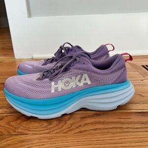 Hoka Women’s Bondi Purple Size 8 Tennis Shoe